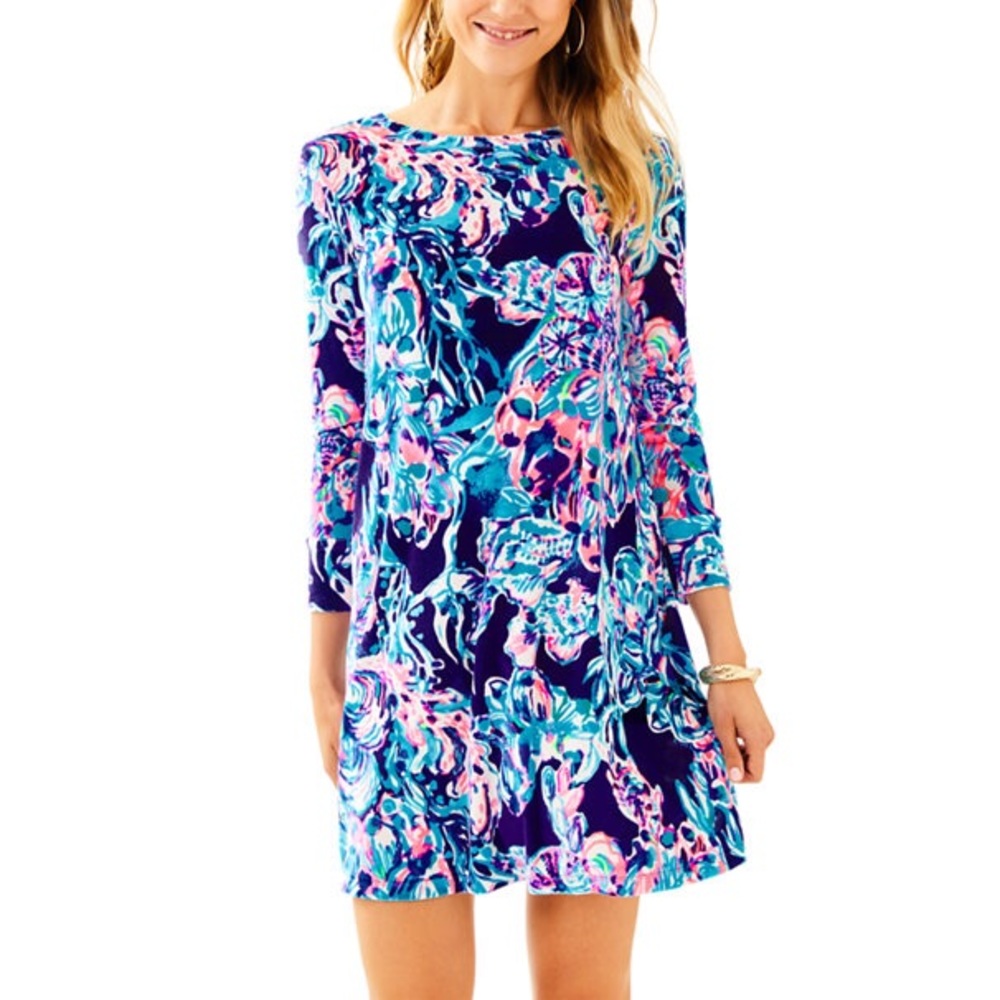 NWT Lilly Pulitzer Olive Swing Dress